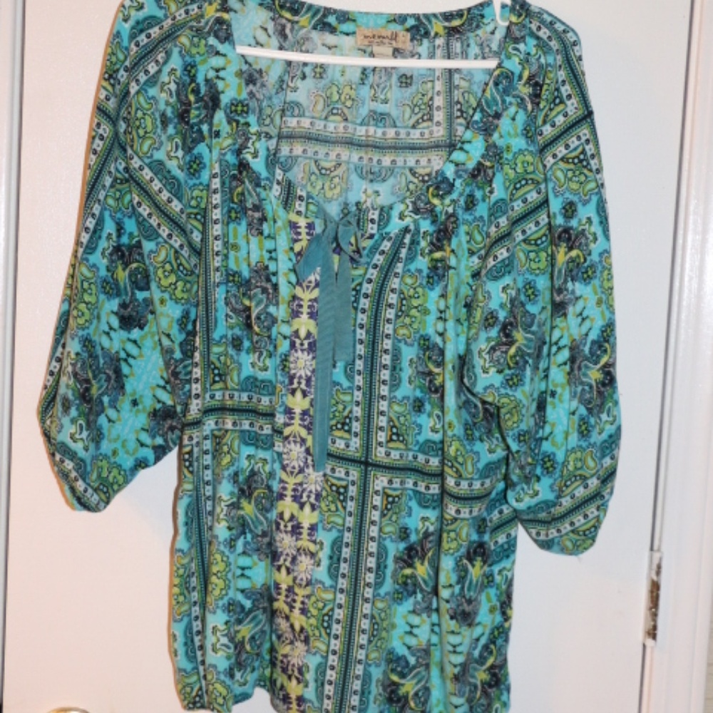 SZ L ONE WORLD BOHO FESTIVAL HIPPEE TOP